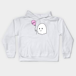 Cute ghost - Boo! Kids Hoodie